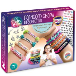 Jewelry Making Kit with Paracord, Metal Charms and Beads