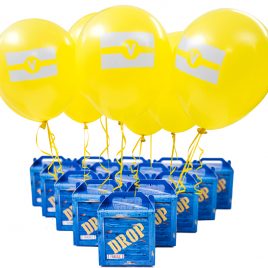 Supply Loot Drop Box Party Favors – 24-Pack. Great as Decoration and Gift Bags